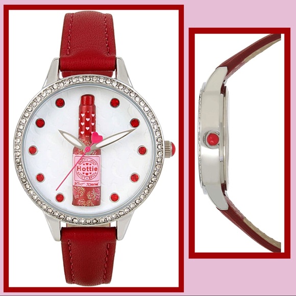 *Hottie Hot Sauce Betsey Johnson Watch NIB - Picture 3 of 8